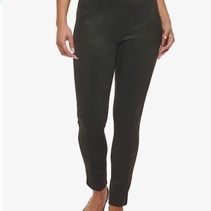 NWT Women's Faux Suede Pintuck Career Pant